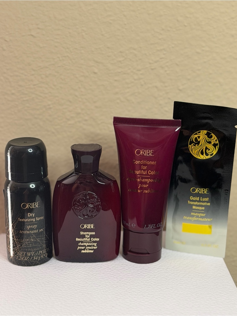 Oribe Beautiful Color Mini Travel Hair Treatment Set—NWOB